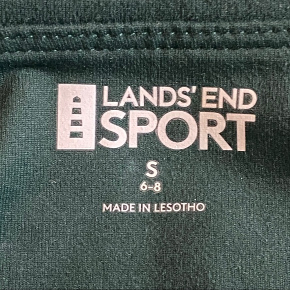 Lands' End Sport Straight‎ Leg Yoga Pants Small 6-8 - Picture 8 of 11